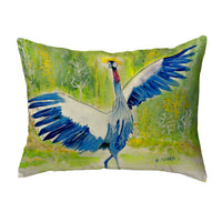 Dancing Crane Pillow