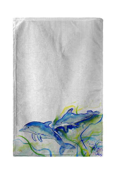 Betsy's Dolphins Kitchen Towel