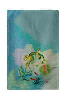 Betsy's Sea Turtle Kitchen Towel