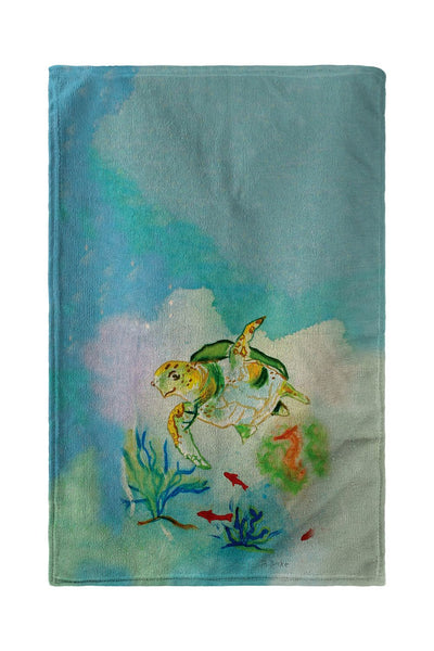 Betsy's Sea Turtle Kitchen Towel