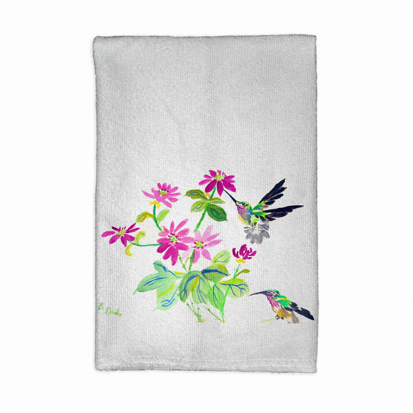 Ruby Throat Hummingbird Kitchen Towel