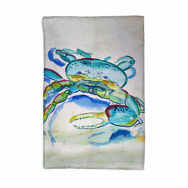 Blue Fiddler Crab Kitchen Towel