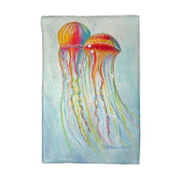 Colorful Jellyfish Kitchen Towel