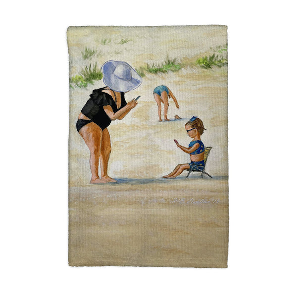 Smile for Grandma Kitchen Towel