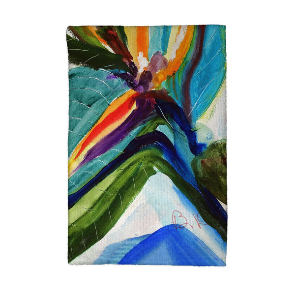 Teal Paradise Kitchen Towel