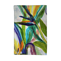 Teal Paradise II Kitchen Towel