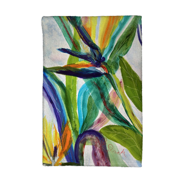 Teal Paradise II Kitchen Towel