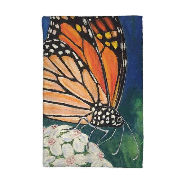 Monarch & Flower Kitchen Towel