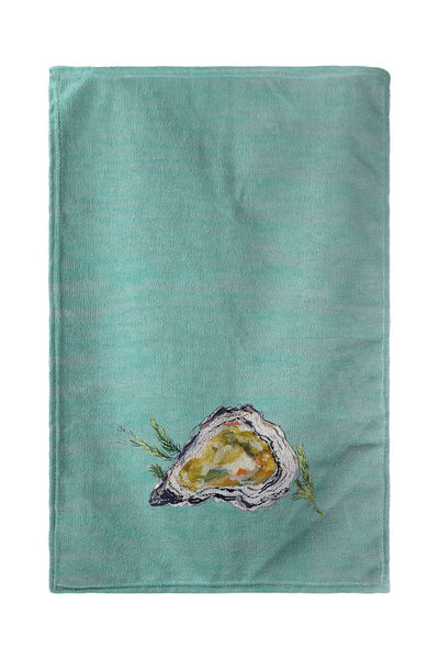 Oyster Teal Kitchen Towel