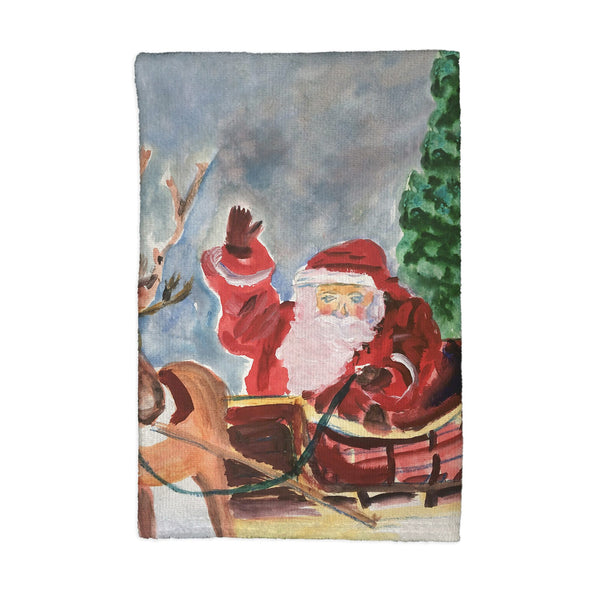 Reindeer & Santa Kitchen Towel