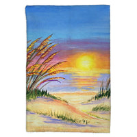 Sea Oates Sunrise Tree Kitchen Towel