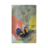 Blue Tail Rooster Kitchen Towel