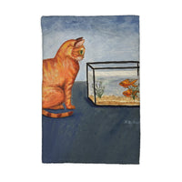Sunset Fishing Kitchen Towel