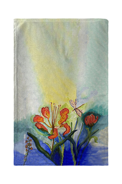 Tiger Lily Kitchen Towel