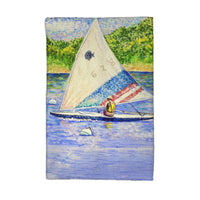 Sunfish Sailing Kitchen Towel