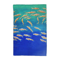 Schooling Fish Kitchen Towel