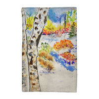 White Birch Kitchen Towel