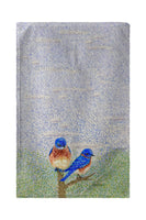 Two Blue Birds Kitchen Towel