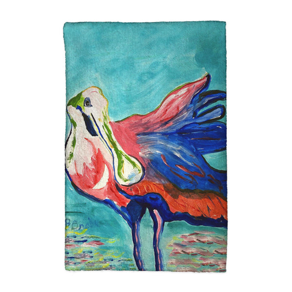 Spoonbill Looking Kitchen Towel