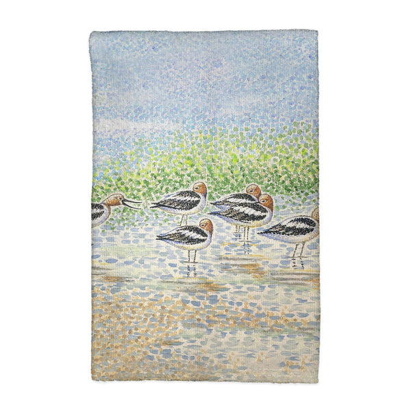 Summer Avocets Kitchen Towel