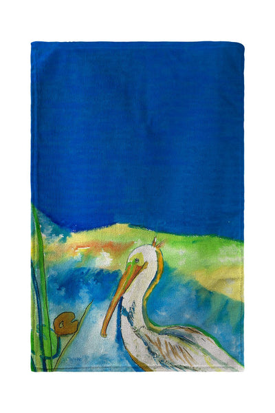 White Pelican Kitchen Towel