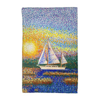 Marsh Sailing II Kitchen Towel