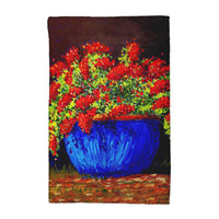 Potted Geraniums Kitchen Towel