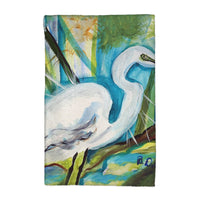 Betsy's Great Egret Kitchen Towel