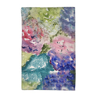 Pink & Purple Hydrangea Kitchen Towel