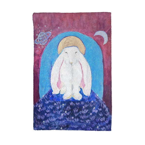 Night Bunny Kitchen Towel