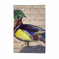 Male Wood Duck Kitchen Towel