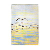 Cruising Pelicans Kitchen Towel