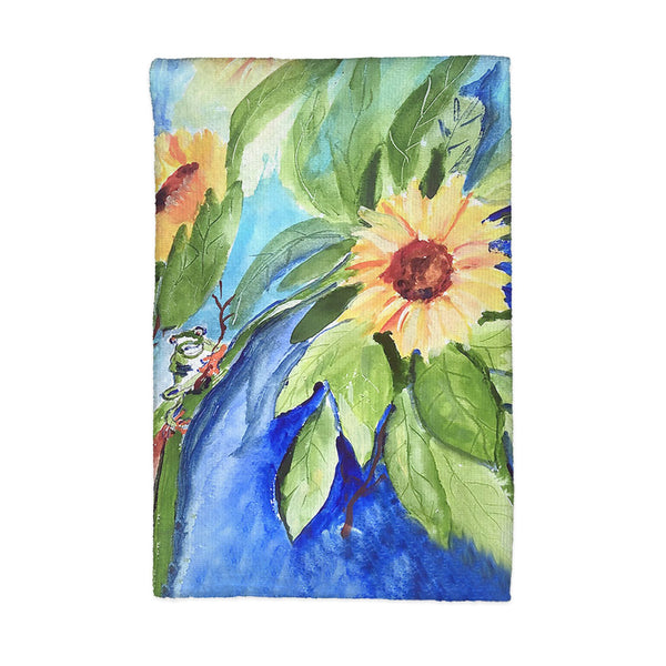 Sunflower & Frog Kitchen Towel
