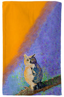 Owl Looking Back Kitchen Towel