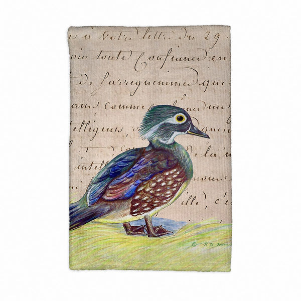 Female Wood Duck Kitchen Towel