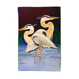 Two Blue Herons Kitchen Towel