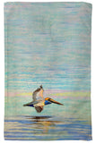 Gliding Pelican Kitchen Towel