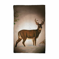 Deer in Snow Kitchen Towel