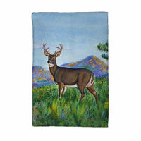 Deer in Mountains Kitchen Towel