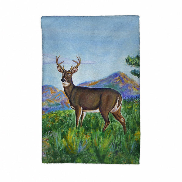 Deer in Mountains Kitchen Towel