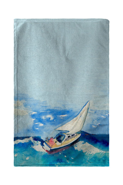 Sailboat Kitchen Towel