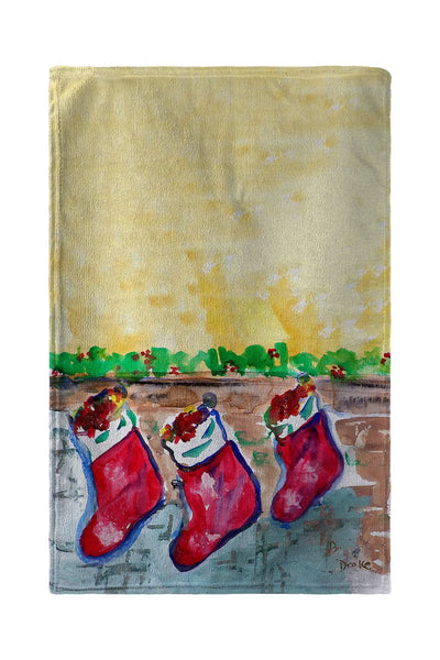 Christmas Stockings Kitchen Towel