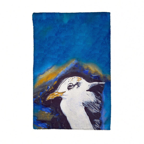 Gull Portrait Left Kitchen Towel