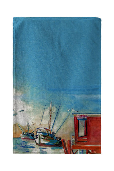 Shrimp Boat Kitchen Towel