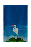 Great Egret Kitchen Towel