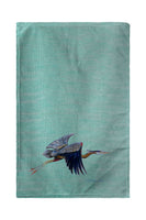 Aqua Eddie's Blue Heron Kitchen Towel