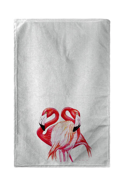 Two Flamingos Kitchen Towel