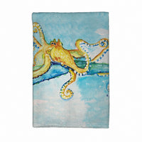Gold Octopus Kitchen Towel