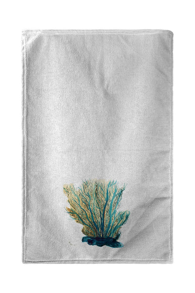 Blue Coral Kitchen Towel