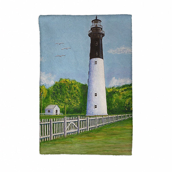 Huntington Island Lighthouse Kitchen Towel